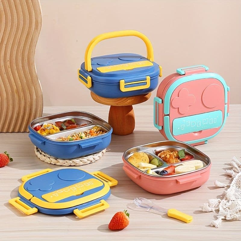 Pink Tedemei Bento box (2 comp)